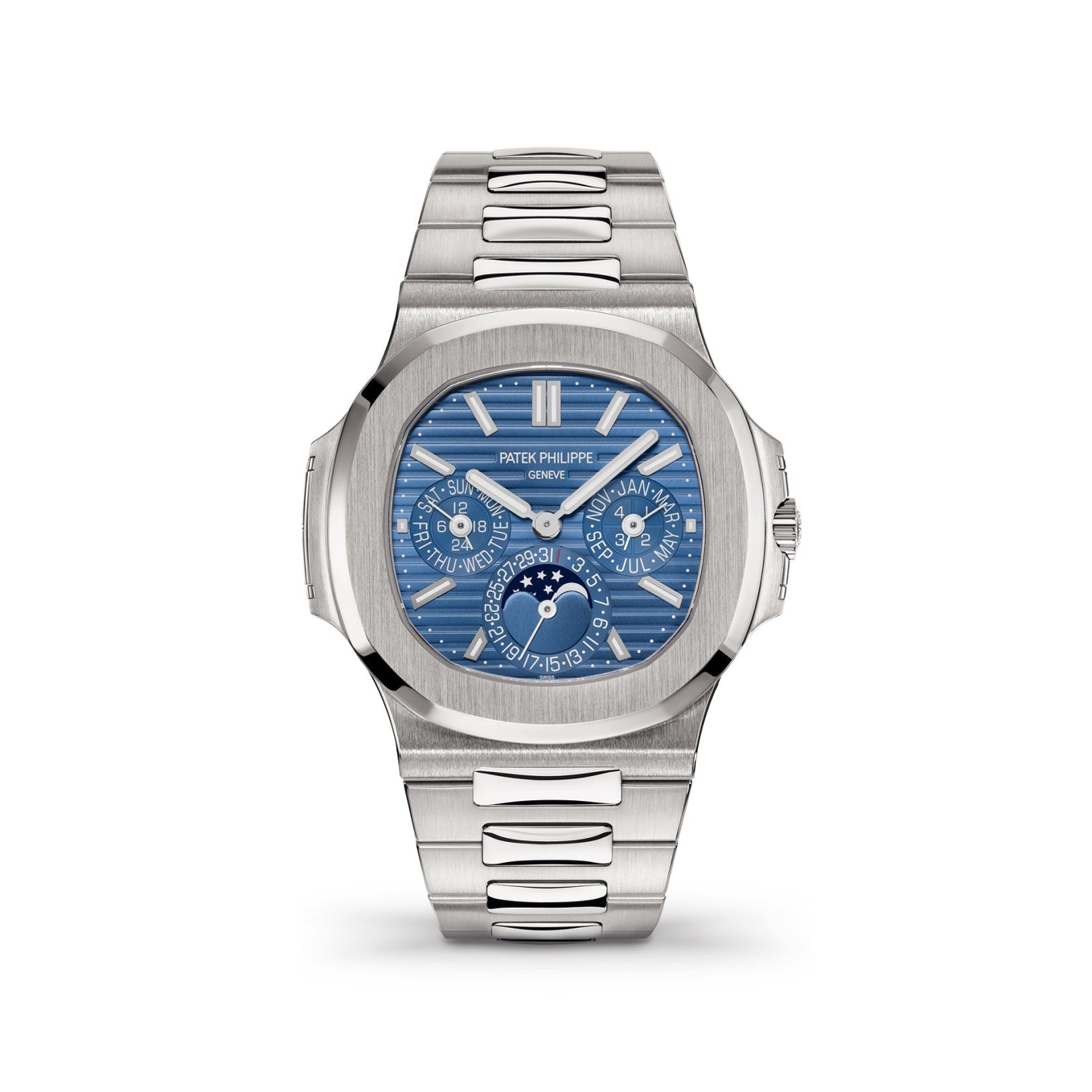 Patek 5740G Nautilus Quantième Perpétuel Complet